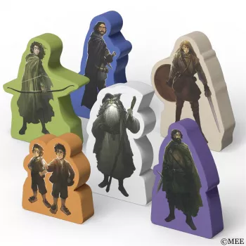 Jeu coopératif Le Seigneur des anneaux : Le destin de la communauté - En Quête de Jeux
