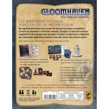 Gloomhaven - Extension Les Cercles Oubliés - En Quête de Jeux