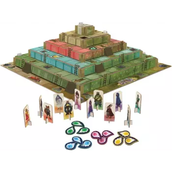 Jeu legacy coopératif Ziggurat. En Quête de Jeux
