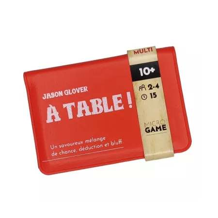 Jeu microgame - A table! - En quête de jeux