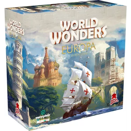 Extension pour le jeu World Wonders - Europa - En quête de jeux