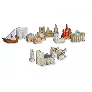 Extension pour le jeu World Wonders - Europa - En quête de jeux