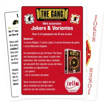 Mini extension Jokers & Variantes The Gang - En quête de jeux