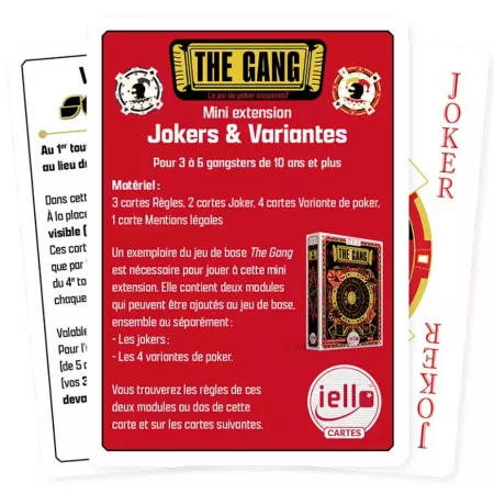 Mini extension Jokers & Variantes The Gang - En quête de jeux
