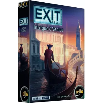Jeu d'énigmes - EXIT - Intrigue à Venise - En quête de jeux