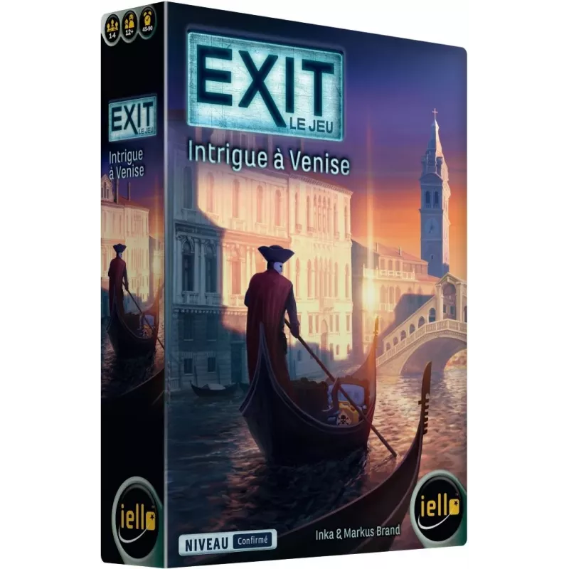 Jeu d'énigmes - EXIT - Intrigue à Venise - En quête de jeux