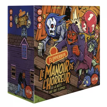 Jeu de pichenette Flipperbox : Le manoir de l'horreur