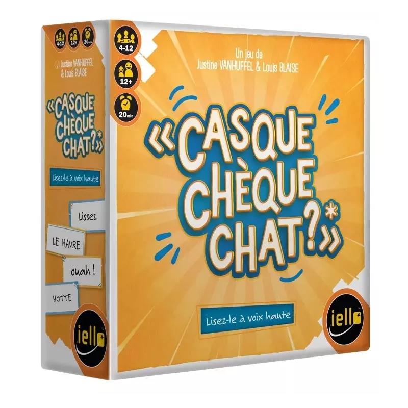 Jeu d'ambiance Casque Chèque Chat ? - En Quête de Jeux