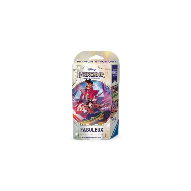 Lorcana - Deck de démarrage Fabuleux Max et Powerline -  En quête de jeux