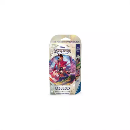 Lorcana - Deck de démarrage Fabuleux Max et Powerline -  En quête de jeux