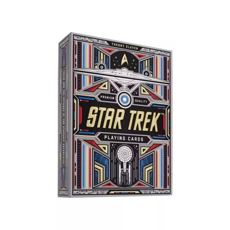 Jeu de carte Bicycle Star Treck Blanc - en quête de jeux