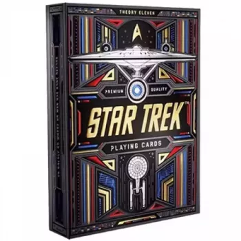 Jeu de carte Bicycle Star Treck Noir - en quête de jeux