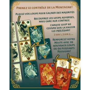 Jeu 2 joueurs - Moonlight : Le territoire des Loups - En quête de jeux