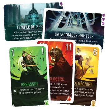 Jeu 2 joueurs - Duel pour Cardia - En quête de jeux