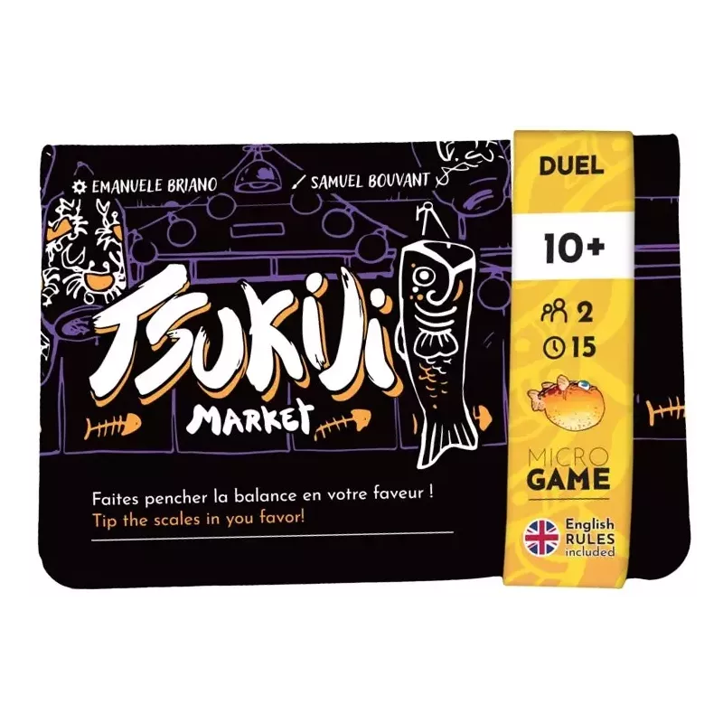 Jeu micro games - Tsukiji Market - En quête de jeux