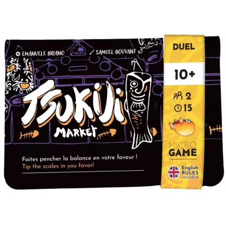 Jeu micro games - Tsukiji Market - En quête de jeux