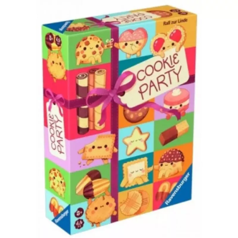 Jeu de Roll and Write - Cookie Party - En quête de jeux