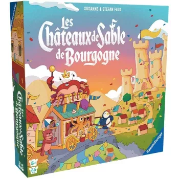 Jeu enfant - Les Châteaux de Sable de Bourgogne - En quête de jeux
