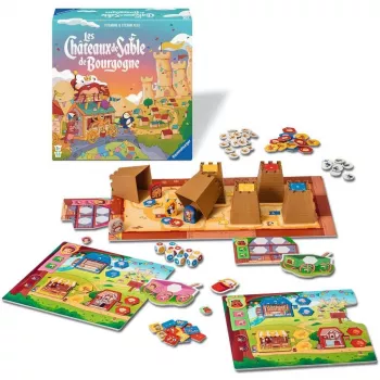 Jeu enfant - Les Châteaux de Sable de Bourgogne - En quête de jeux