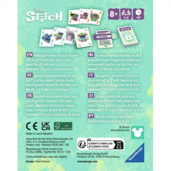 Jeu de cartes - Level 8  Stitch - En quête de jeux