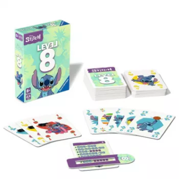 Jeu de cartes - Level 8  Stitch - En quête de jeux