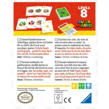Jeu de cartes - Level 8 Super Mario - En quête de jeux