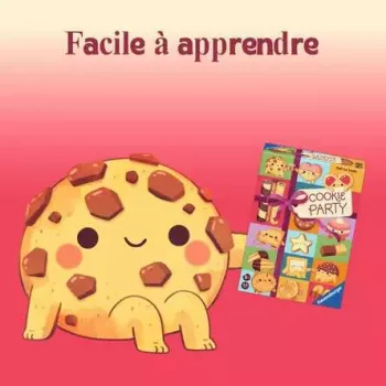 Jeu de Roll and Write - Cookie Party - En quête de jeux
