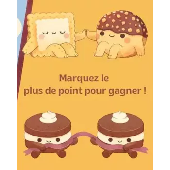 Jeu de Roll and Write - Cookie Party - En quête de jeux