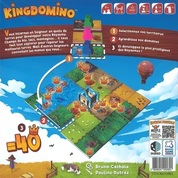 Jeu familial - Kingdomino  - En quête de jeux
