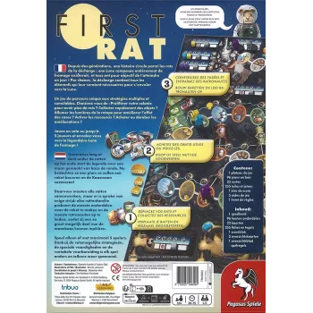 Jeu de société familial First Rat - En Quête de Jeux