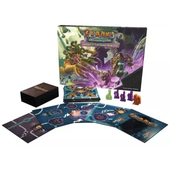 Extension Antres et Cavernes - CLANK! Catacombes - En Quête de Jeux