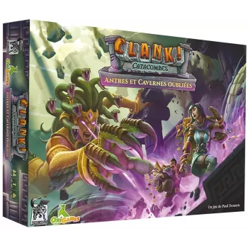 Extension Antres et Cavernes - CLANK! Catacombes - En Quête de Jeux