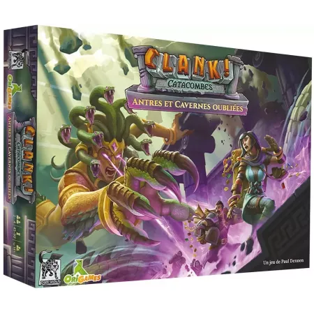 Extension Antres et Cavernes - CLANK! Catacombes - En Quête de Jeux