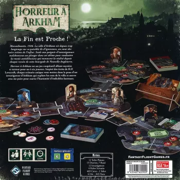 Jeu coopératif - Horreur à Arkham - En quête de jeux