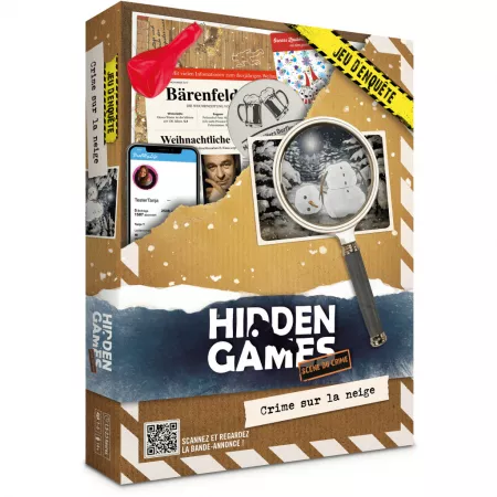 Jeu d'enquête - Hidden Games : Crime sur la neige  - En quête de jeux