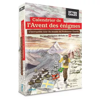 Jeu d'enquête - Hidden Games : Calendrier de l'Avent  - En quête de jeux