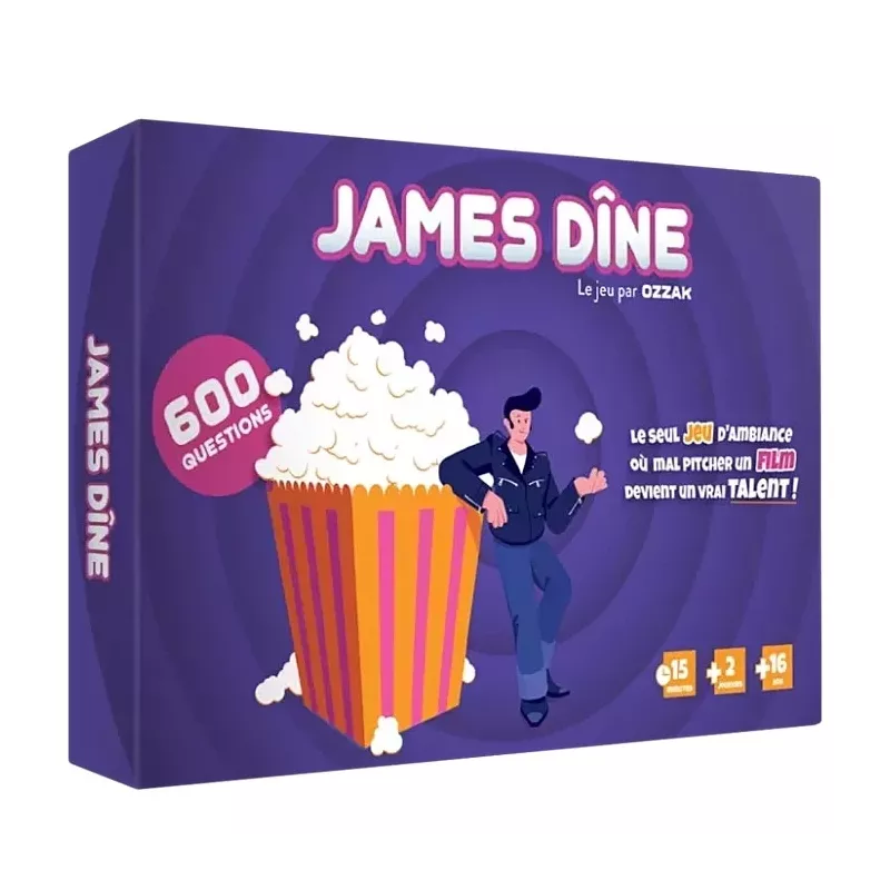 Jeu d'ambiance - James Dîne - En quête de jeux