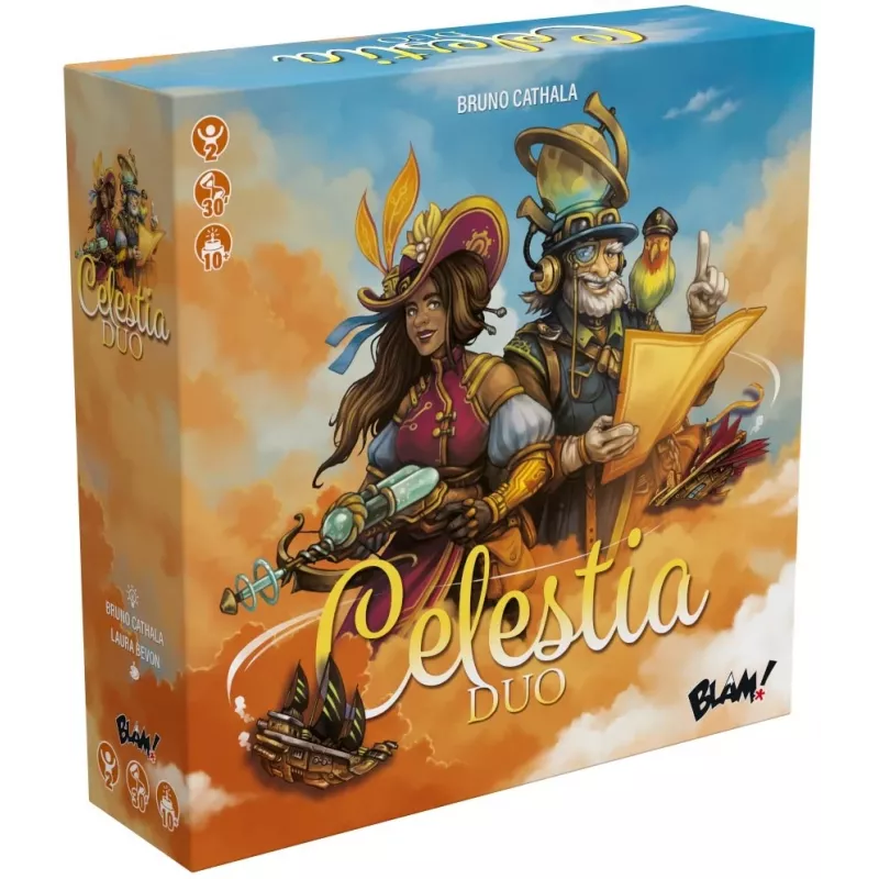 Jeu coopératif - Celestia Duo - En quête de jeux
