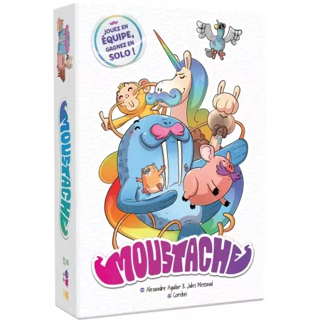 Jeu de cartes - Moustache - En quête de jeux