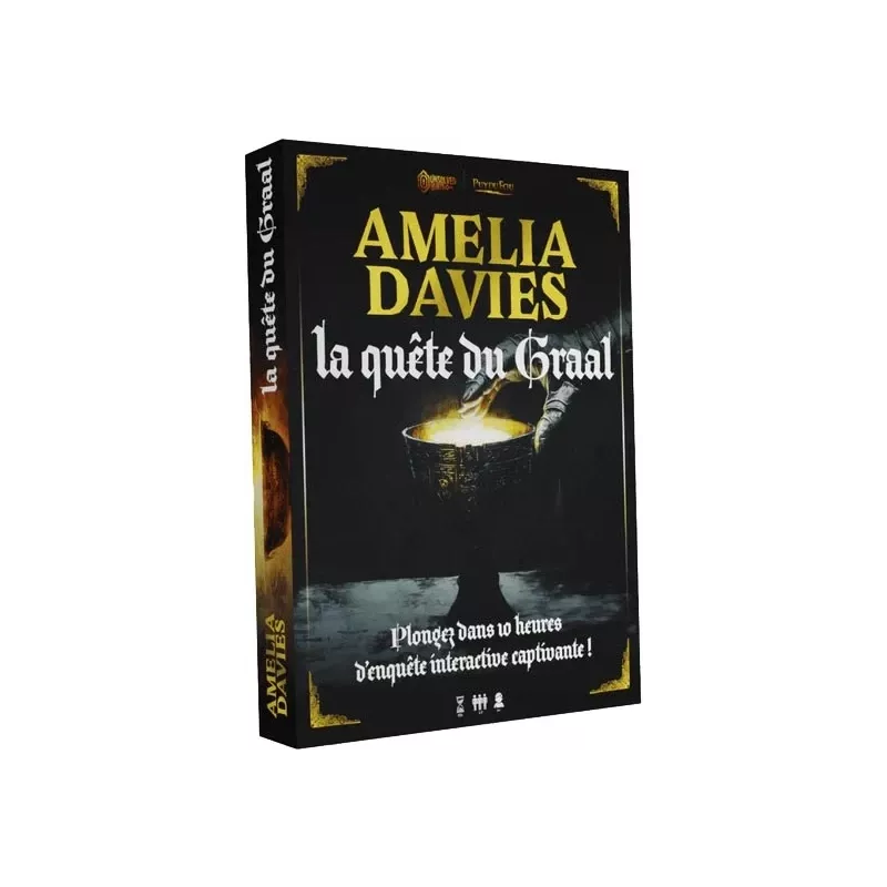 Jeu d'enquête - Amélia Davies : La Quête du Graal - En quête de jeux