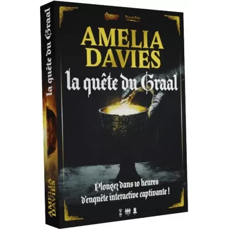 Jeu d'enquête - Amélia Davies : La Quête du Graal - En quête de jeux