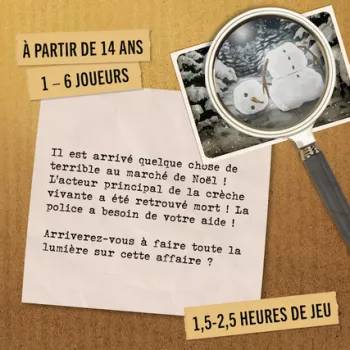Jeu d'enquête - Hidden Games : Crime sur la neige  - En quête de jeux