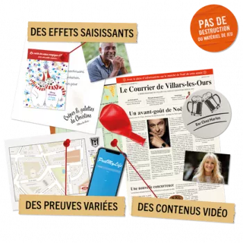 Jeu d'enquête - Hidden Games : Crime sur la neige  - En quête de jeux