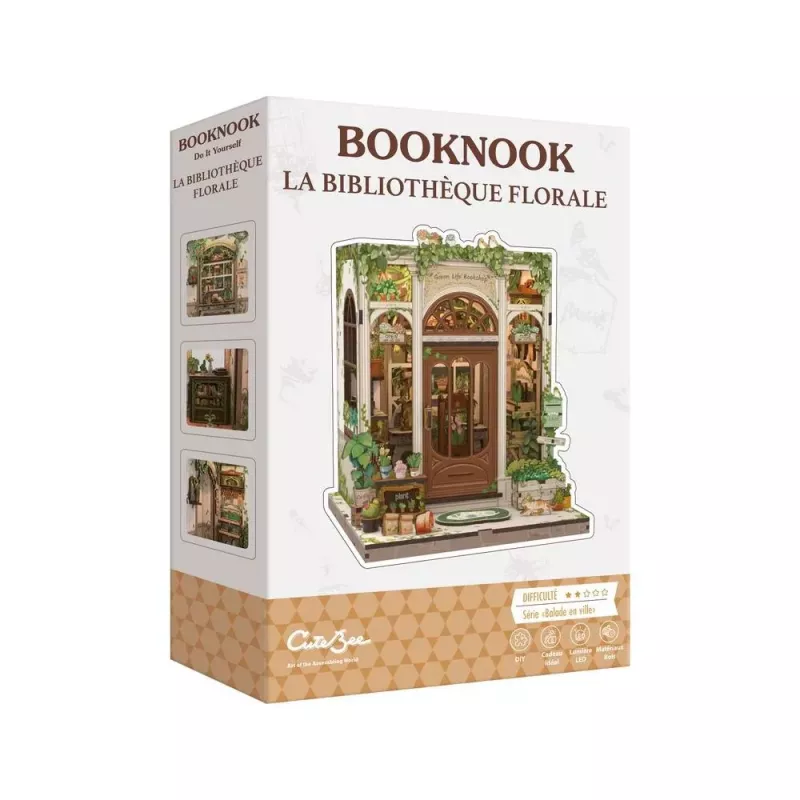 Book Nook - La bibliothèque florale