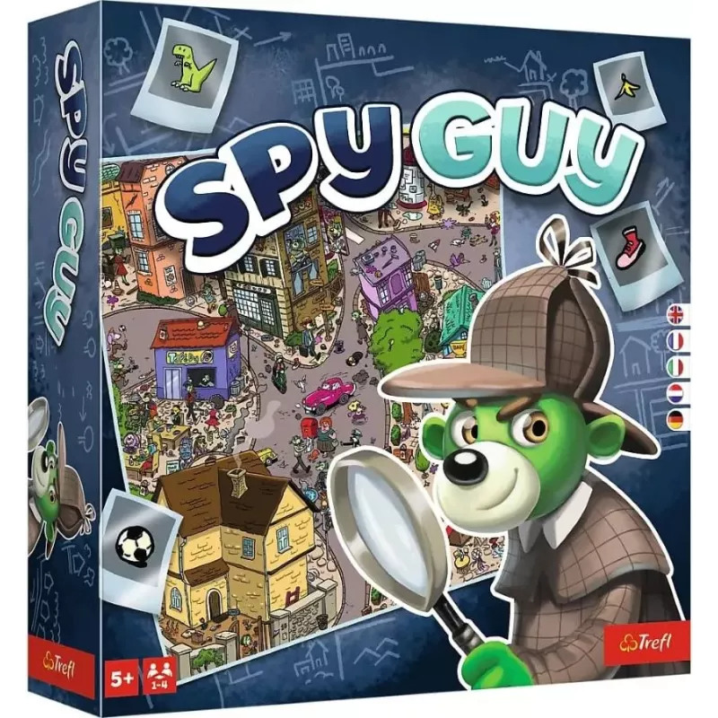 Jeu d'enquête pour enfants Spy Guy - En Quête de Jeux