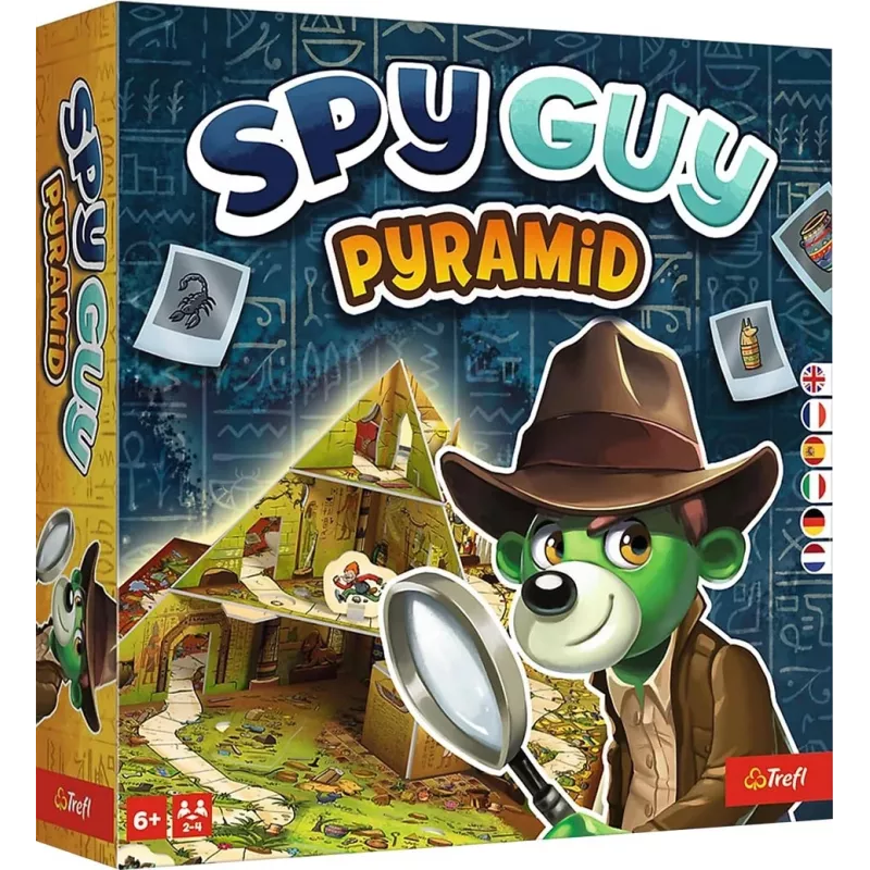 Jeu d'enquête pour enfants Spy Guy Pyramide - En Quête de Jeux