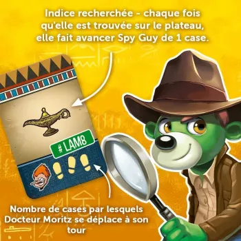 Jeu d'enquête pour enfants Spy Guy Pyramide - En Quête de Jeux
