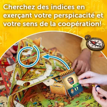 Jeu d'enquête pour enfants Spy Guy Pyramide - En Quête de Jeux