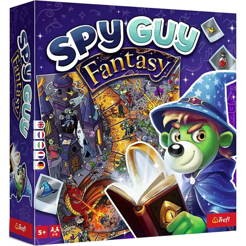 Jeu d'enquête pour enfants Spy Guy Fantasy - En Quête de Jeux