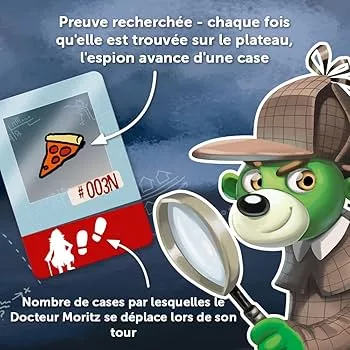 Jeu d'enquête pour enfants Spy Guy - En Quête de Jeux